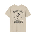 "Always Falling for the Villains" T-shirt
