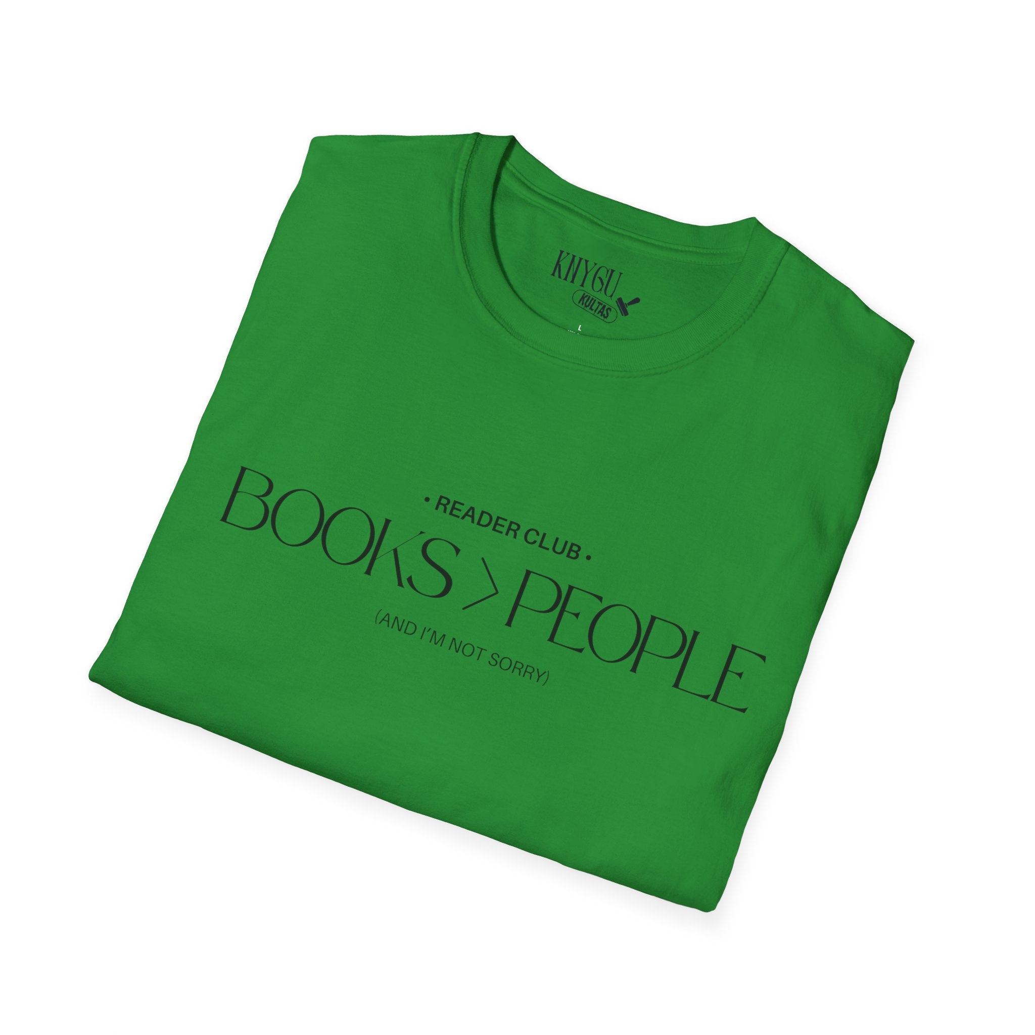 „Books Over People“ unisex marškinėliai