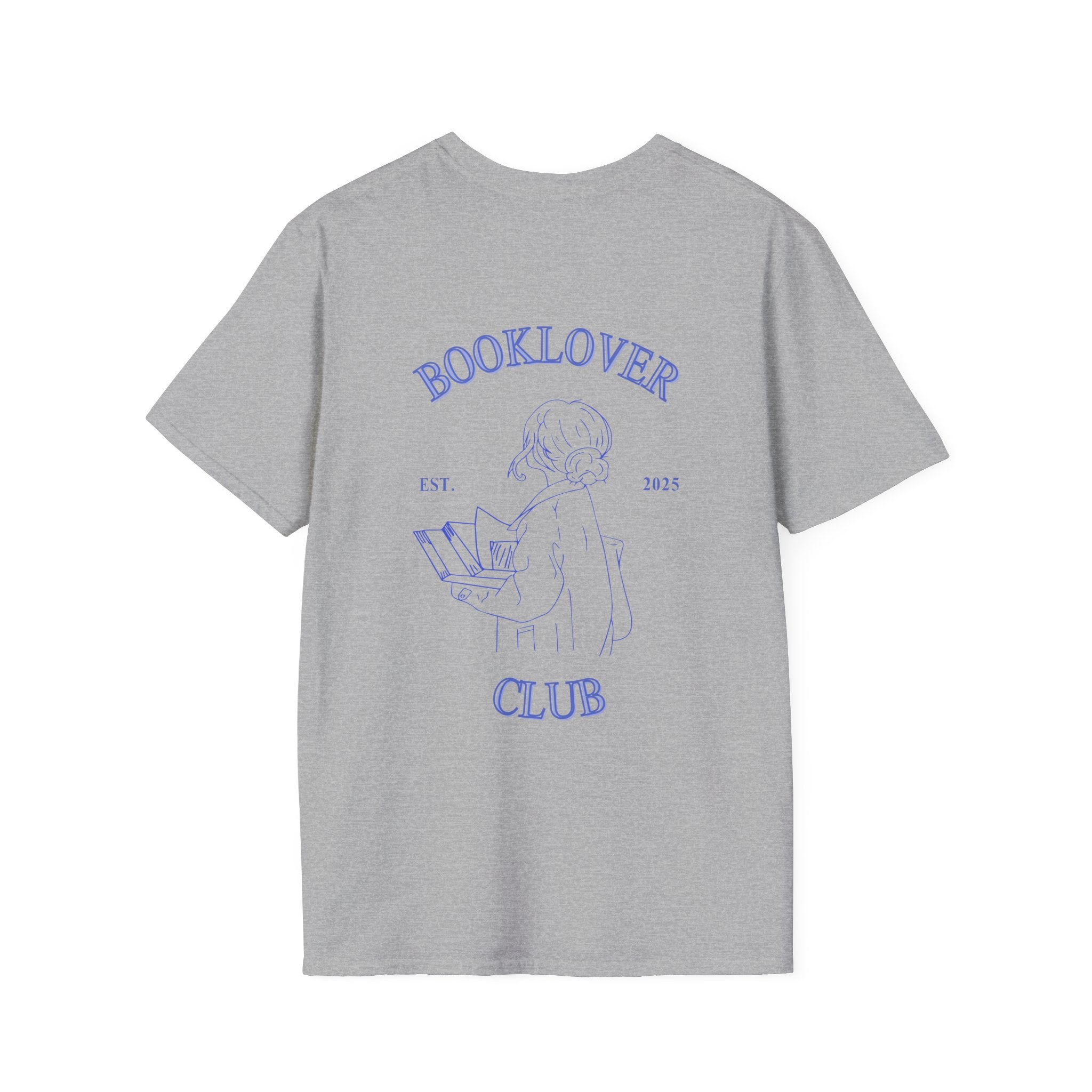 „Booklover Club“ unisex marškinėliai