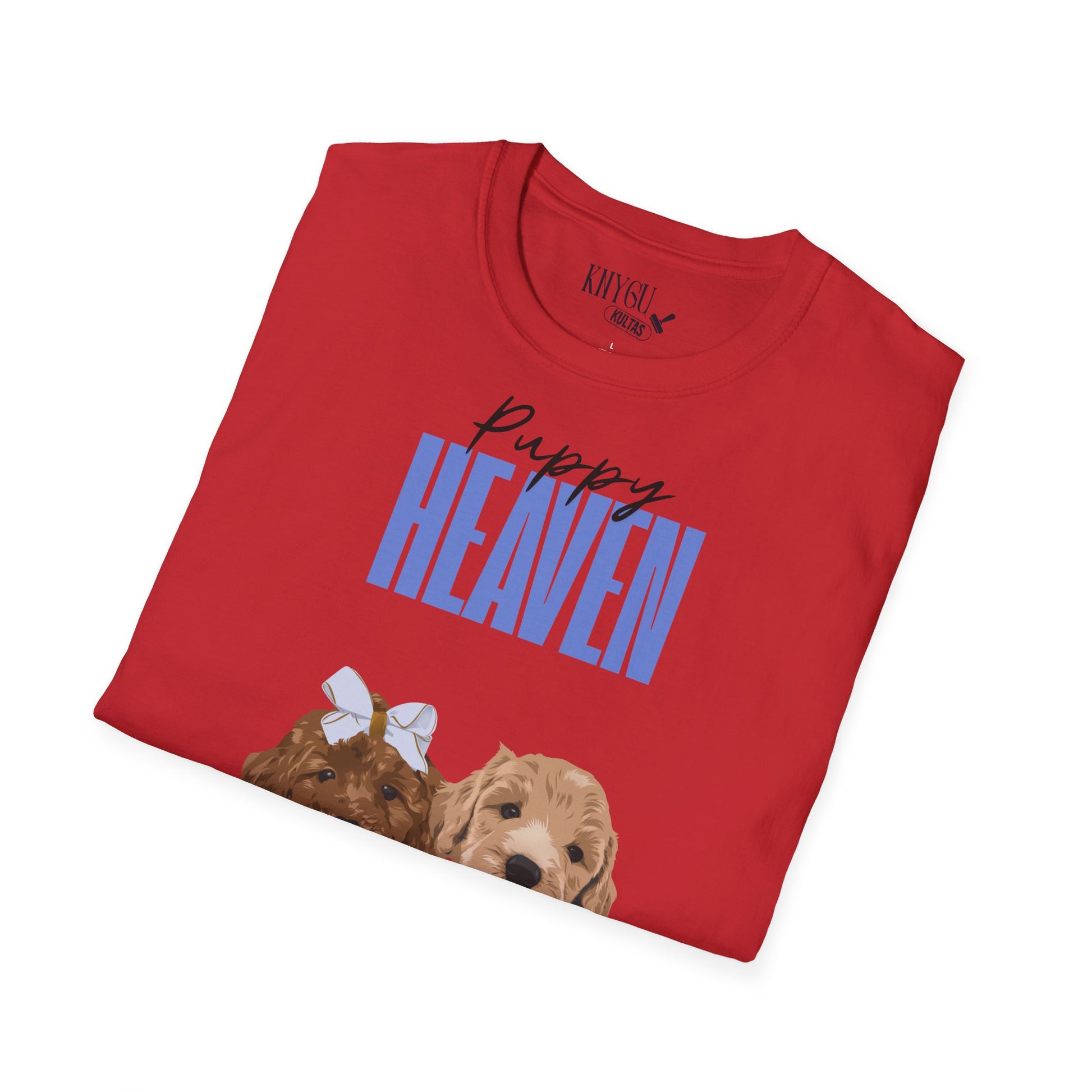 „Puppy Heaven“ unisex marškinėliai