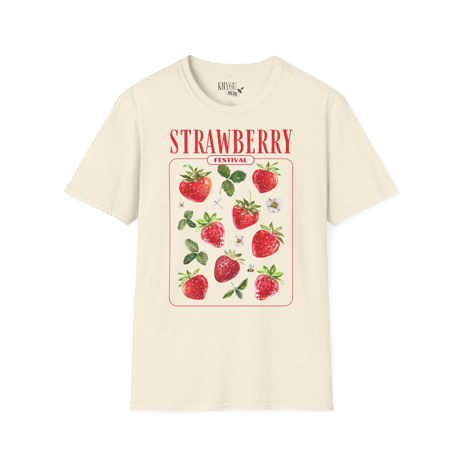 „Strawberry Festival“ unisex marškinėliai