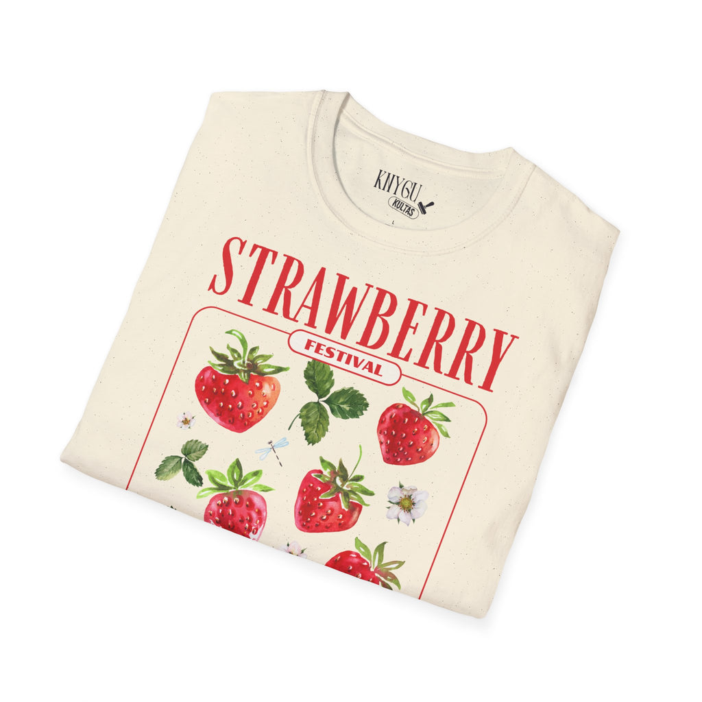 „Strawberry Festival“ unisex marškinėliai