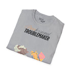 „Purrfessional Troublemaker“ unisex marškinėliai