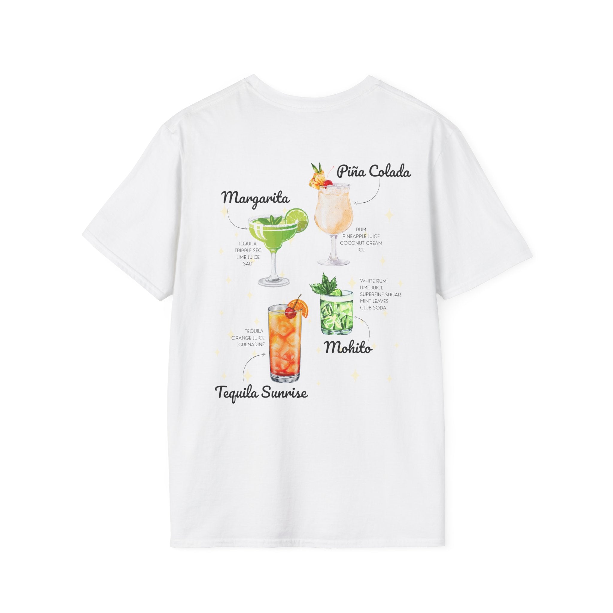 „Summer Cocktail“ unisex marškinėliai