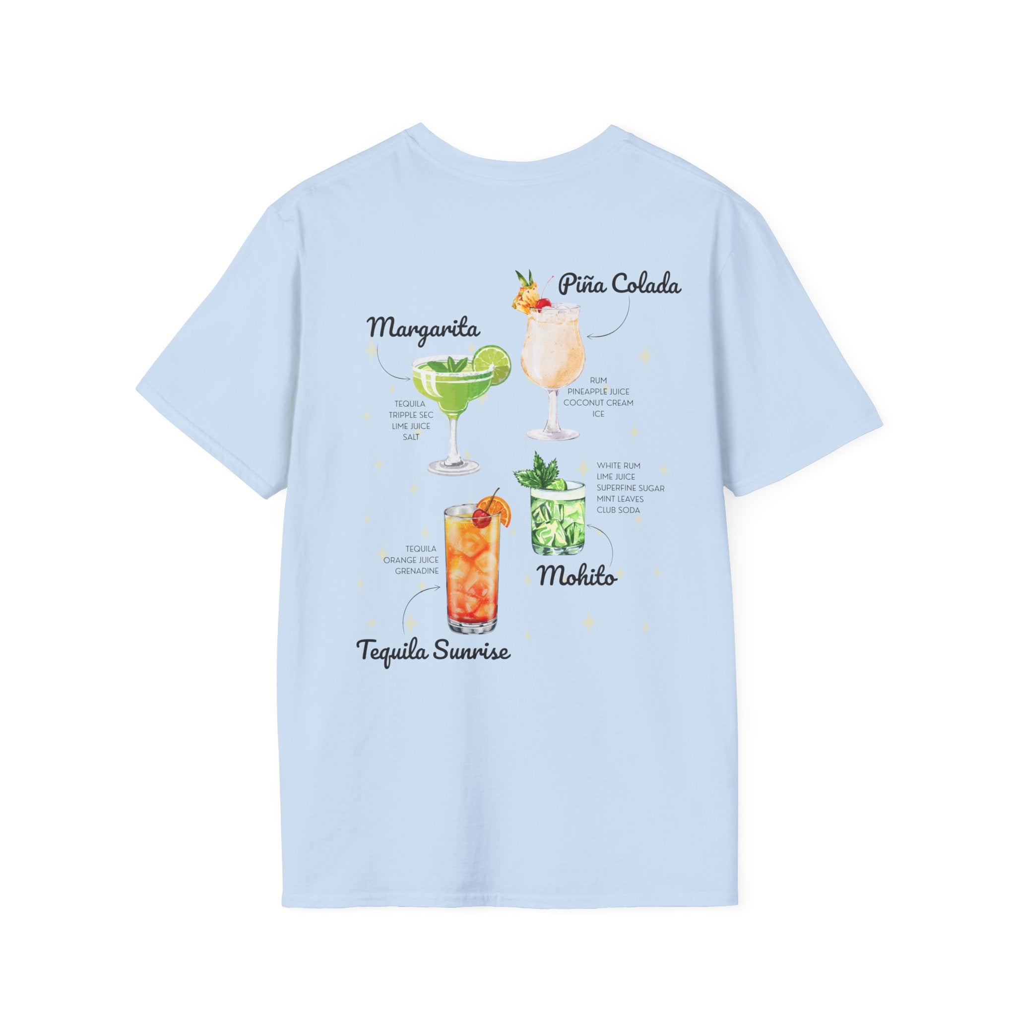 „Summer Cocktail“ unisex marškinėliai