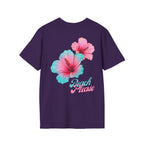Beach Please floral print T-shirt