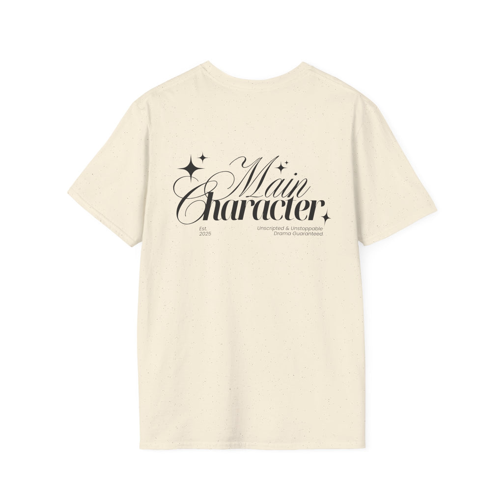 „Main Character“ unisex marškinėliai