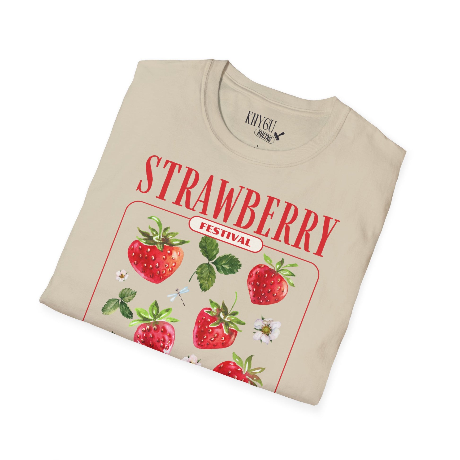 „Strawberry Festival“ unisex marškinėliai