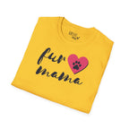 „Fur Mama“ marškinėliai gyvūnų mylėtojams