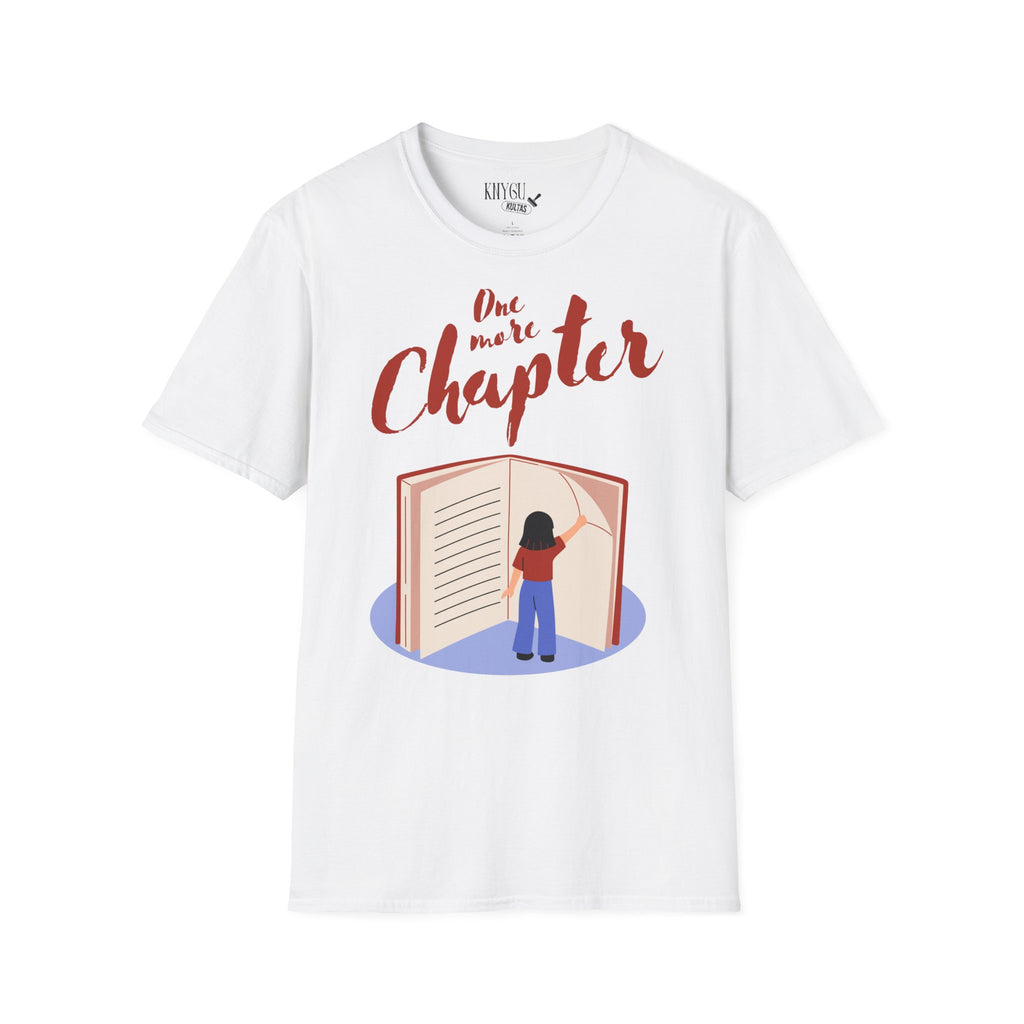 „One More Chapter“ unisex marškinėliai