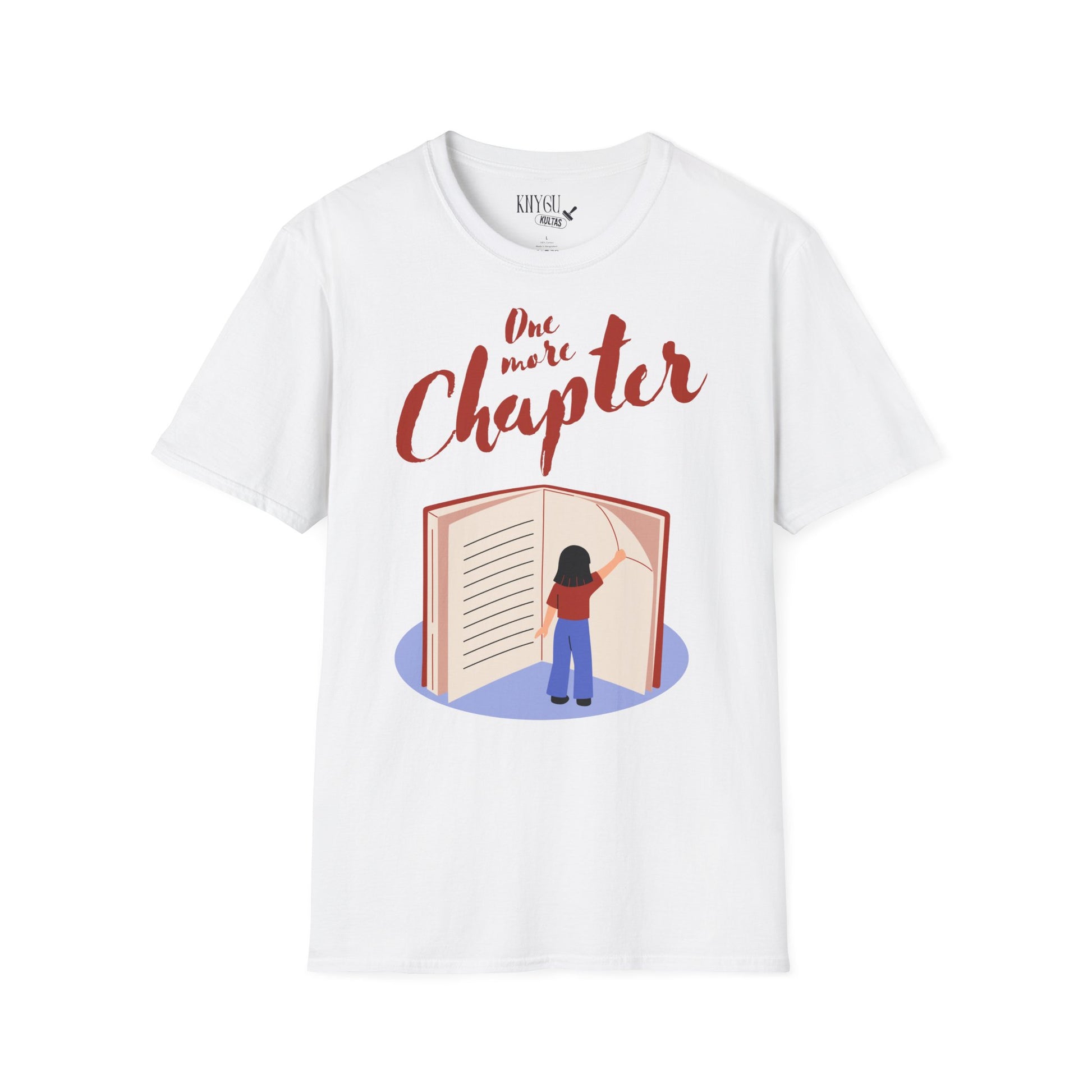 „One More Chapter“ unisex marškinėliai