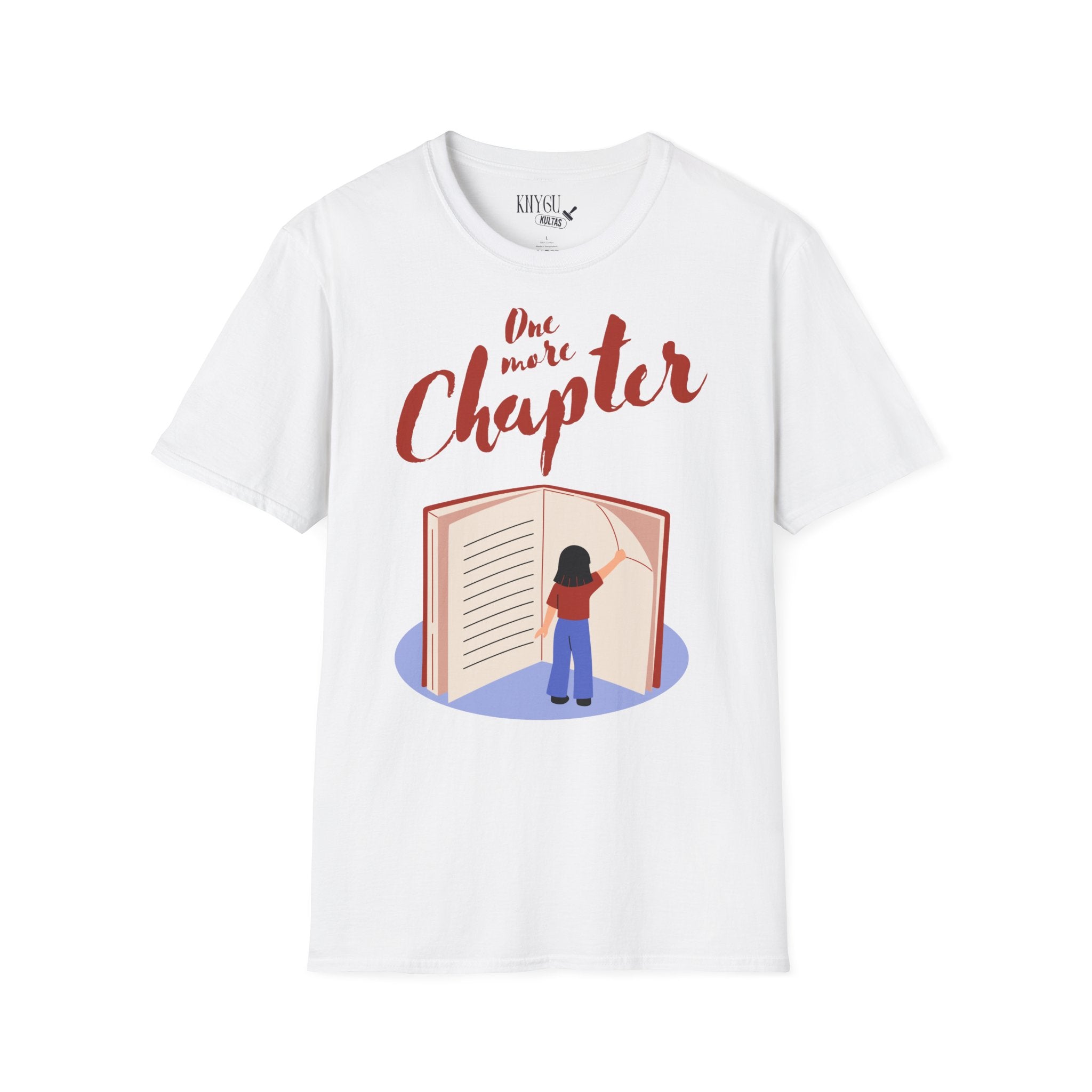 „One More Chapter“ unisex marškinėliai