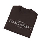 „Books Over People“ unisex marškinėliai