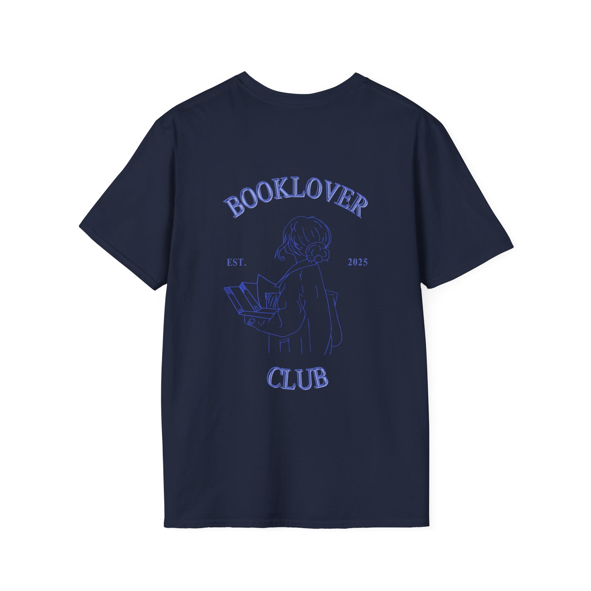 „Booklover Club“ unisex marškinėliai