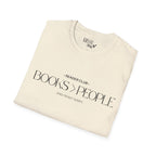 "Books > People" unisex t-shirt 