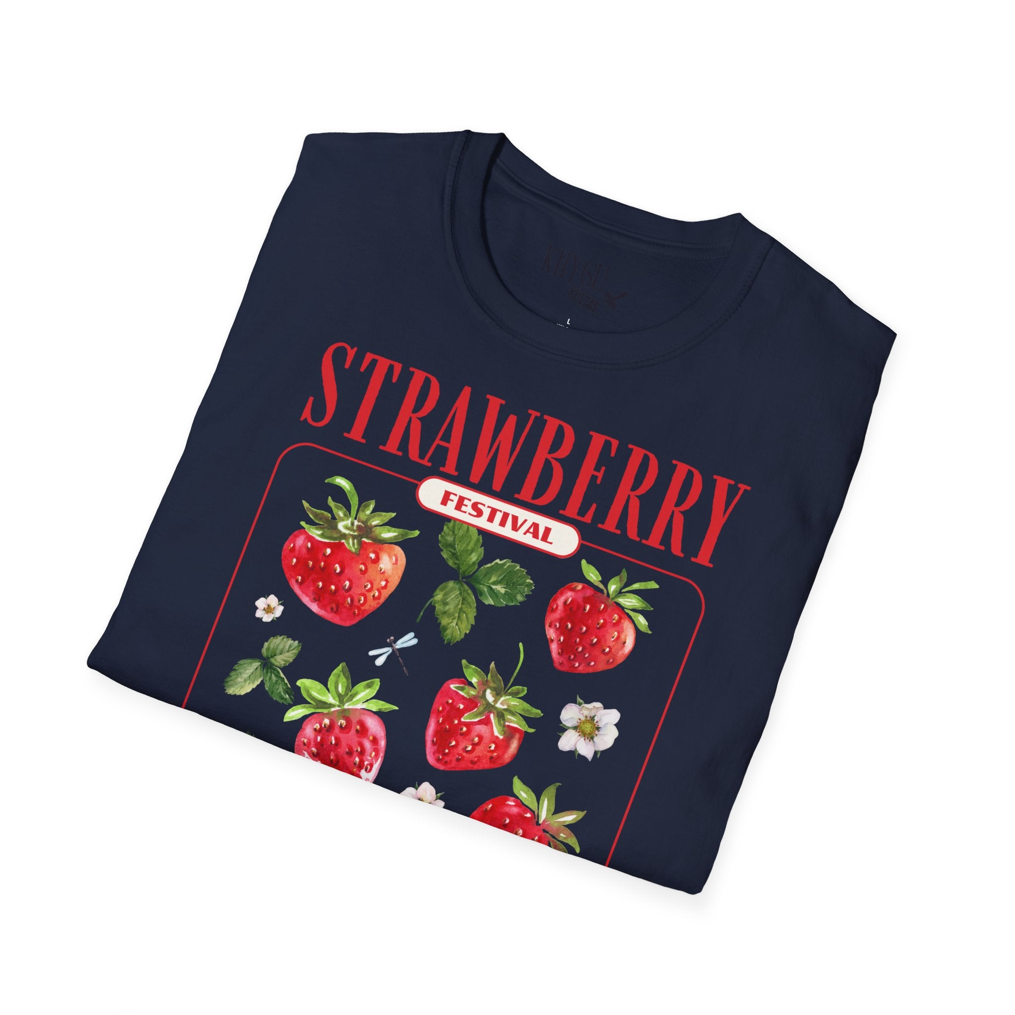 „Strawberry Festival“ unisex marškinėliai