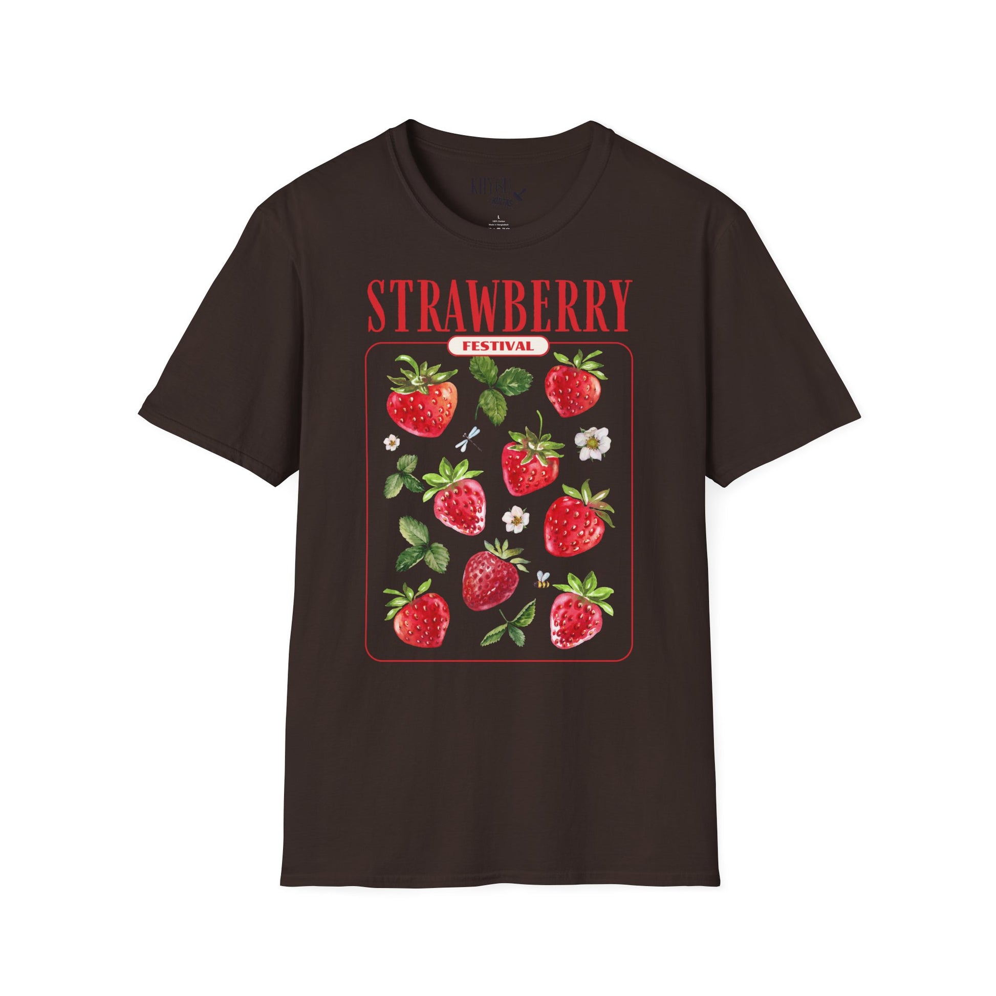 „Strawberry Festival“ unisex marškinėliai