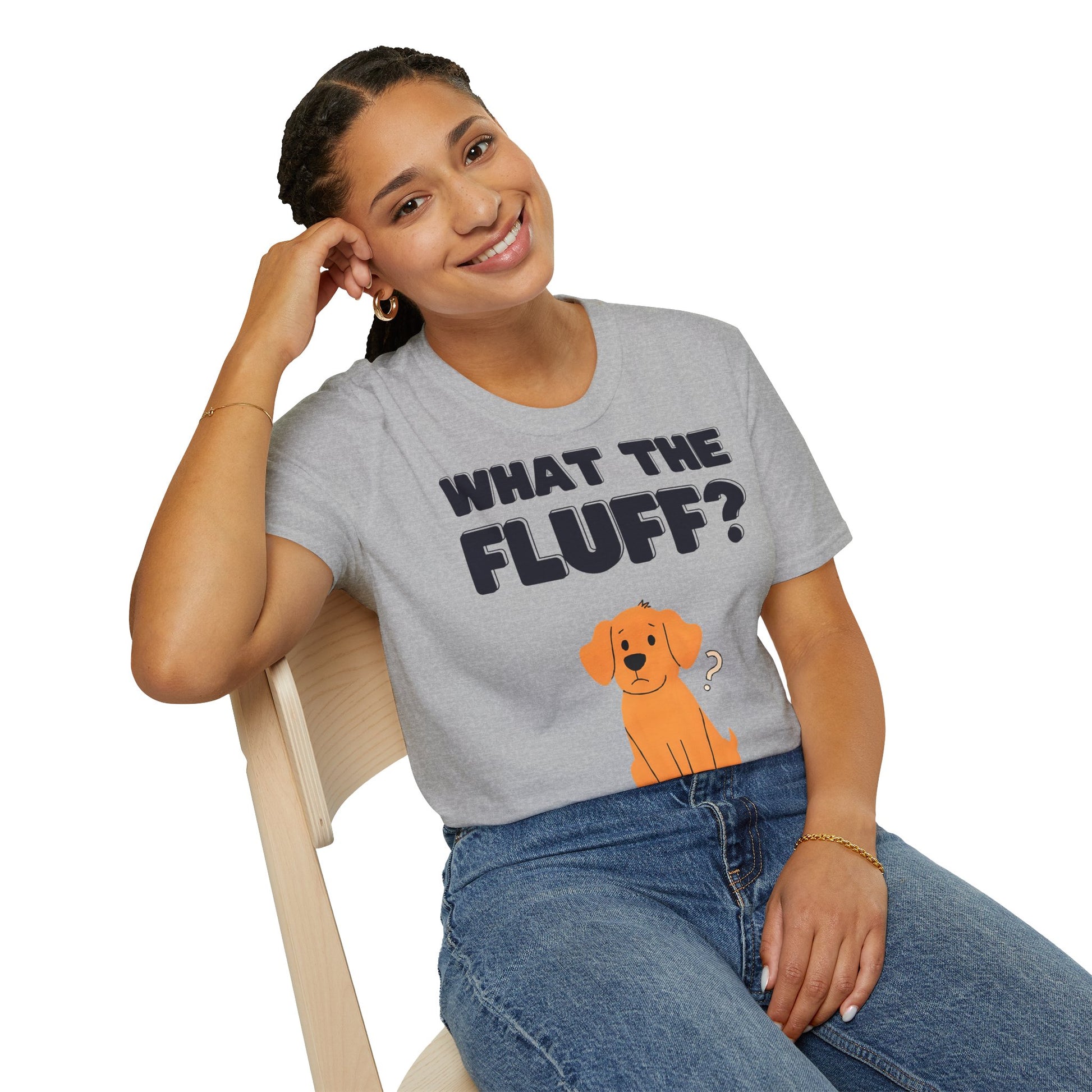 „What the Fluff?“ unisex marškinėliai