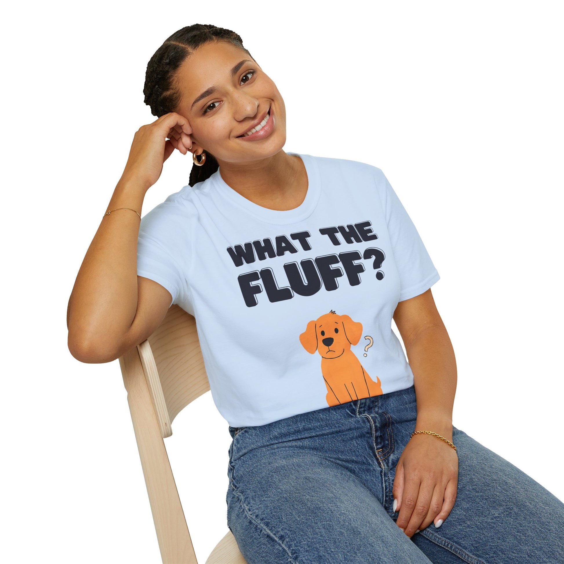 „What the Fluff?“ unisex marškinėliai