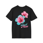 Beach Please floral print T-shirt