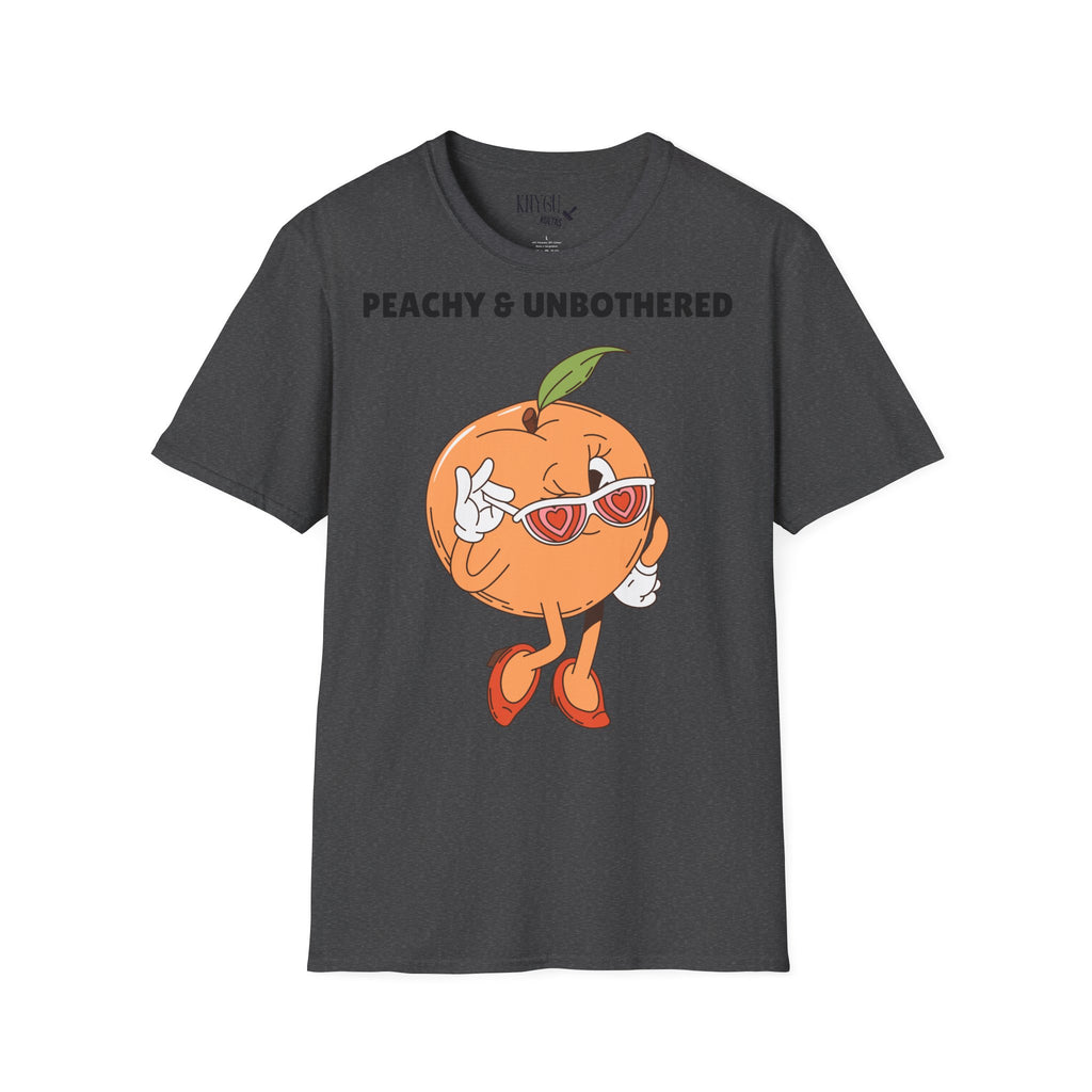 „Peachy & Unbothered“ marškinėliai