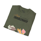 „Purrfessional Troublemaker“ unisex marškinėliai