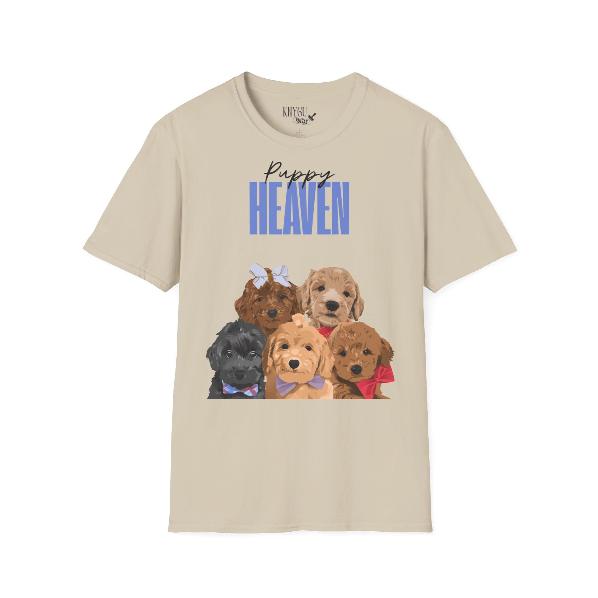 „Puppy Heaven“ unisex marškinėliai