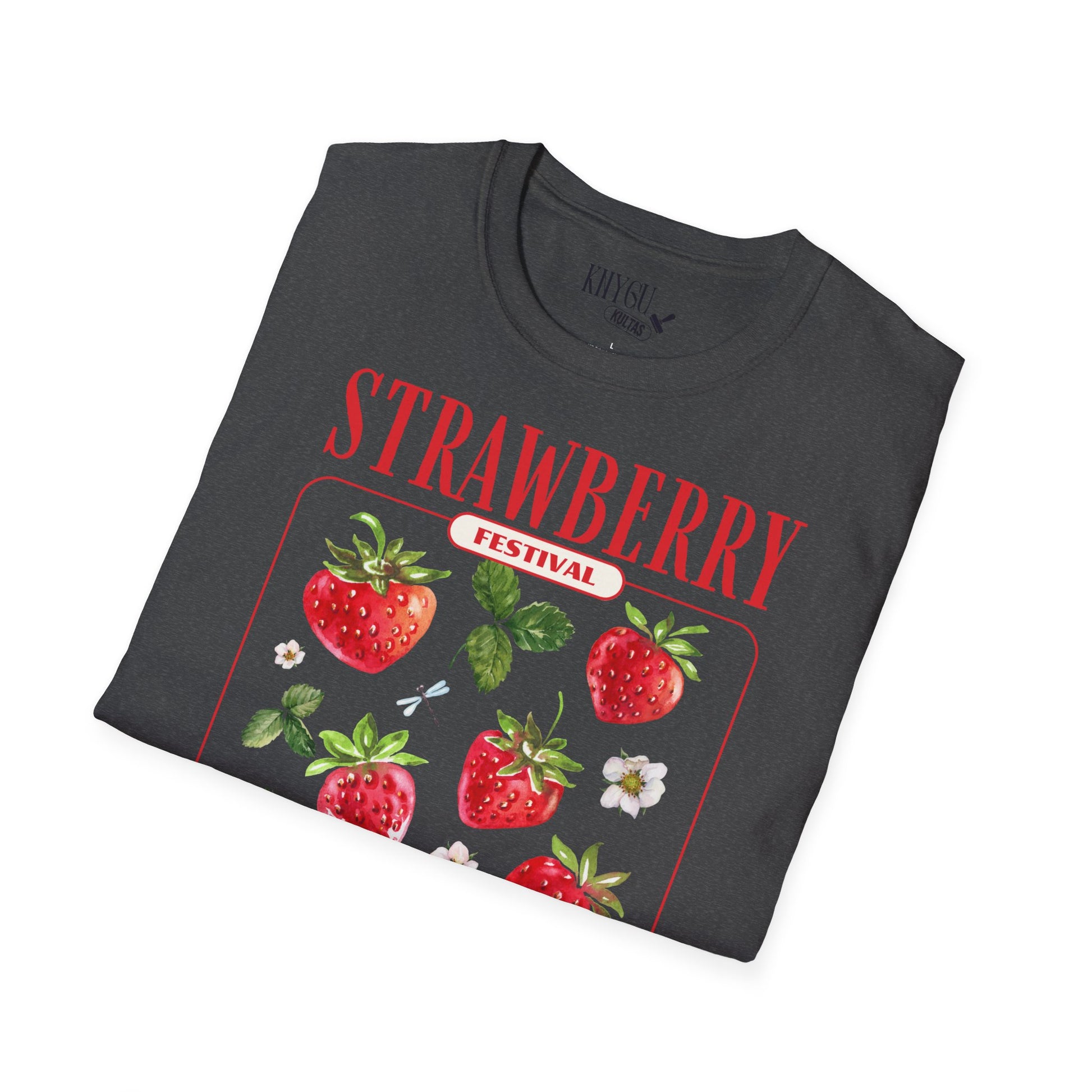 „Strawberry Festival“ unisex marškinėliai