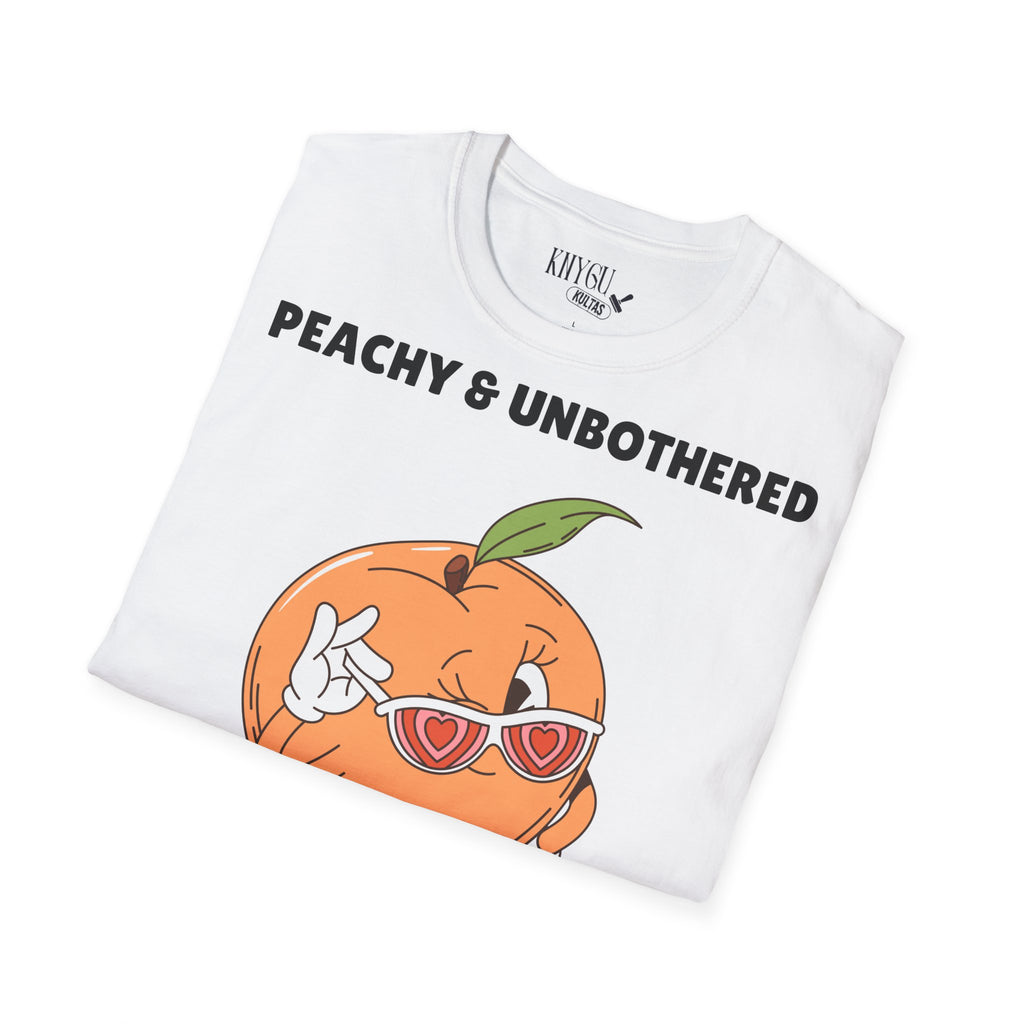 „Peachy & Unbothered“ marškinėliai