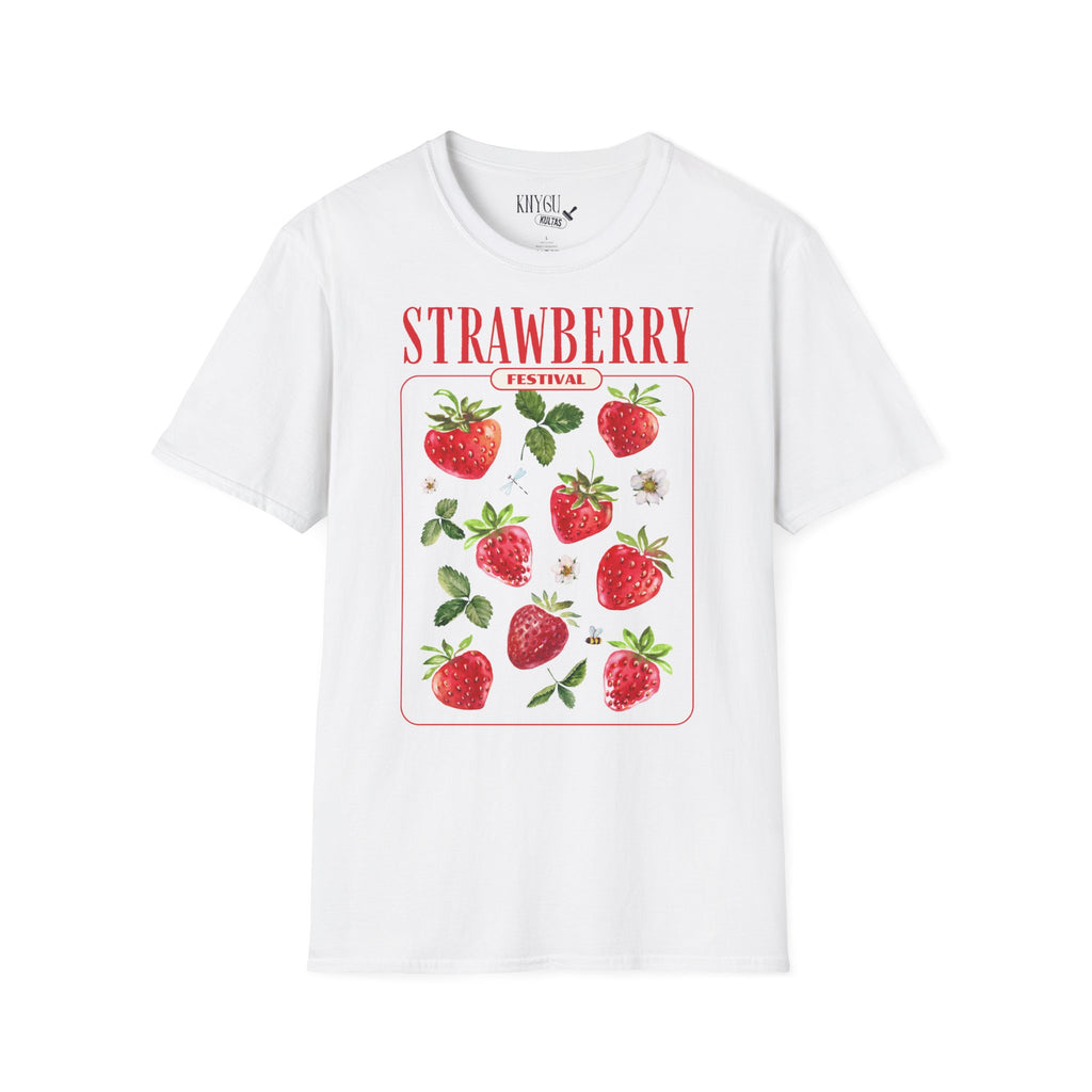 „Strawberry Festival“ unisex marškinėliai
