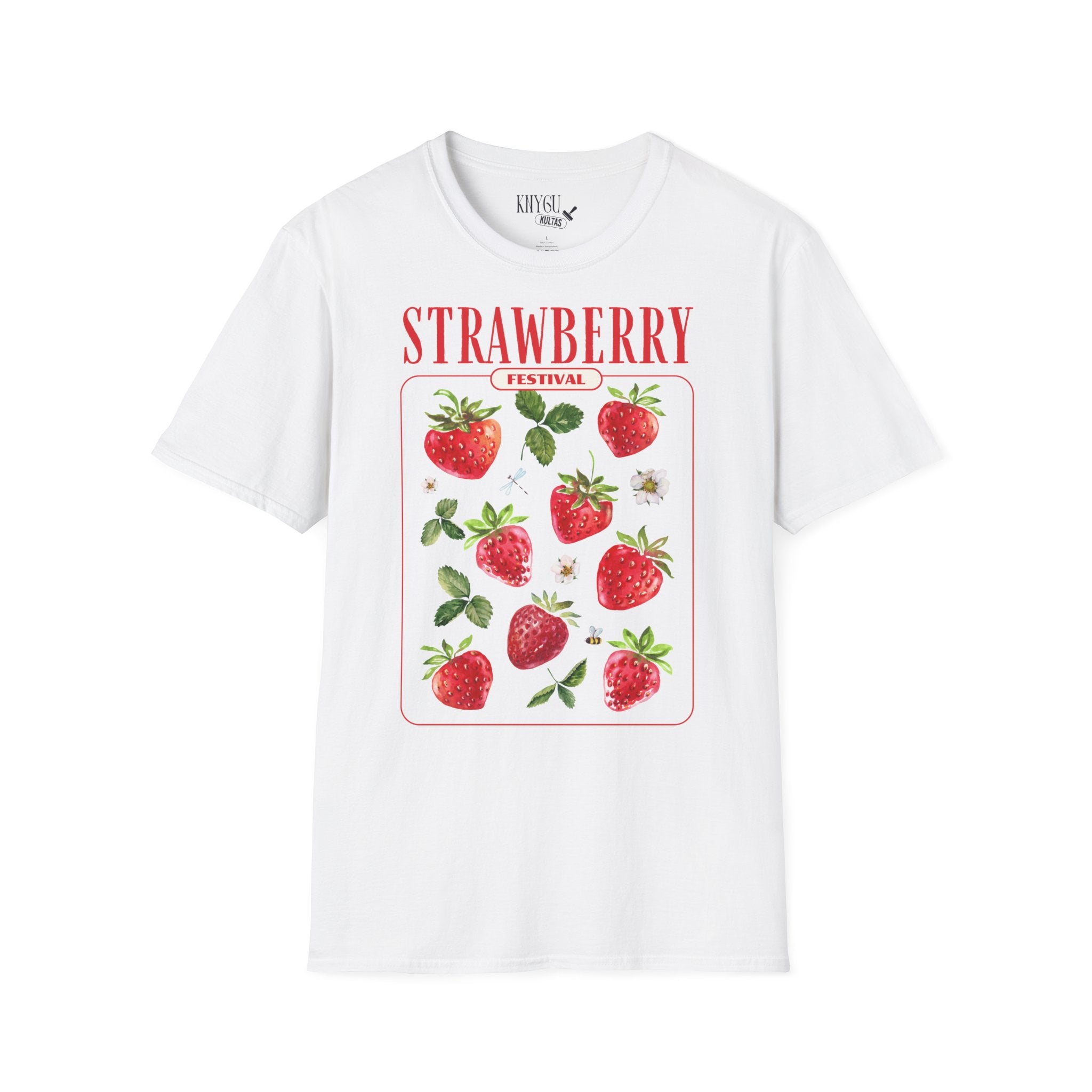 „Strawberry Festival“ unisex marškinėliai