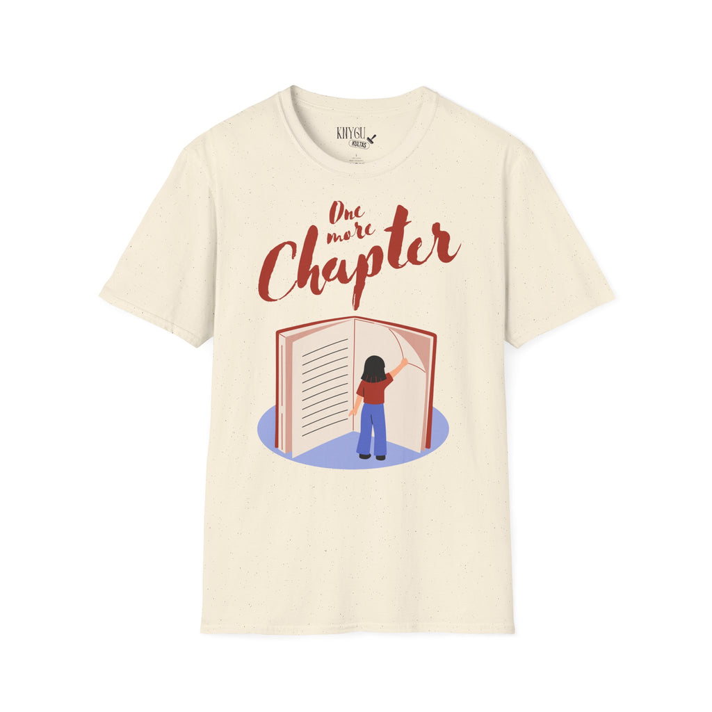 „One More Chapter“ unisex marškinėliai