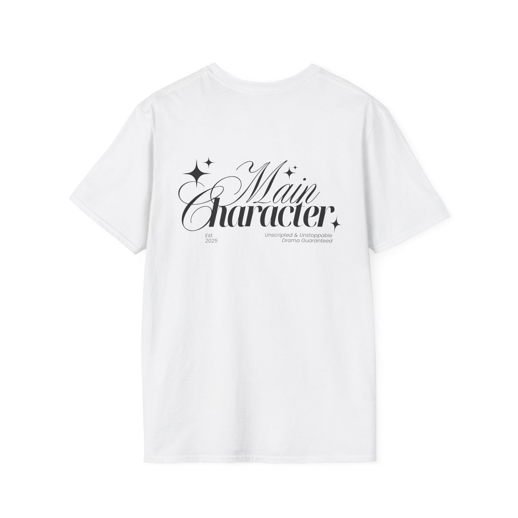 „Main Character“ unisex marškinėliai