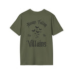 "Always Falling for the Villains" T-shirt
