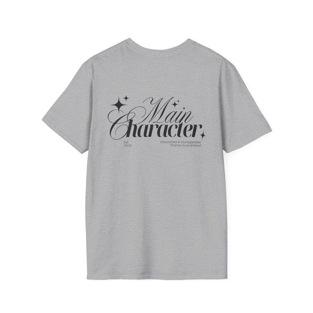 „Main Character“ unisex marškinėliai