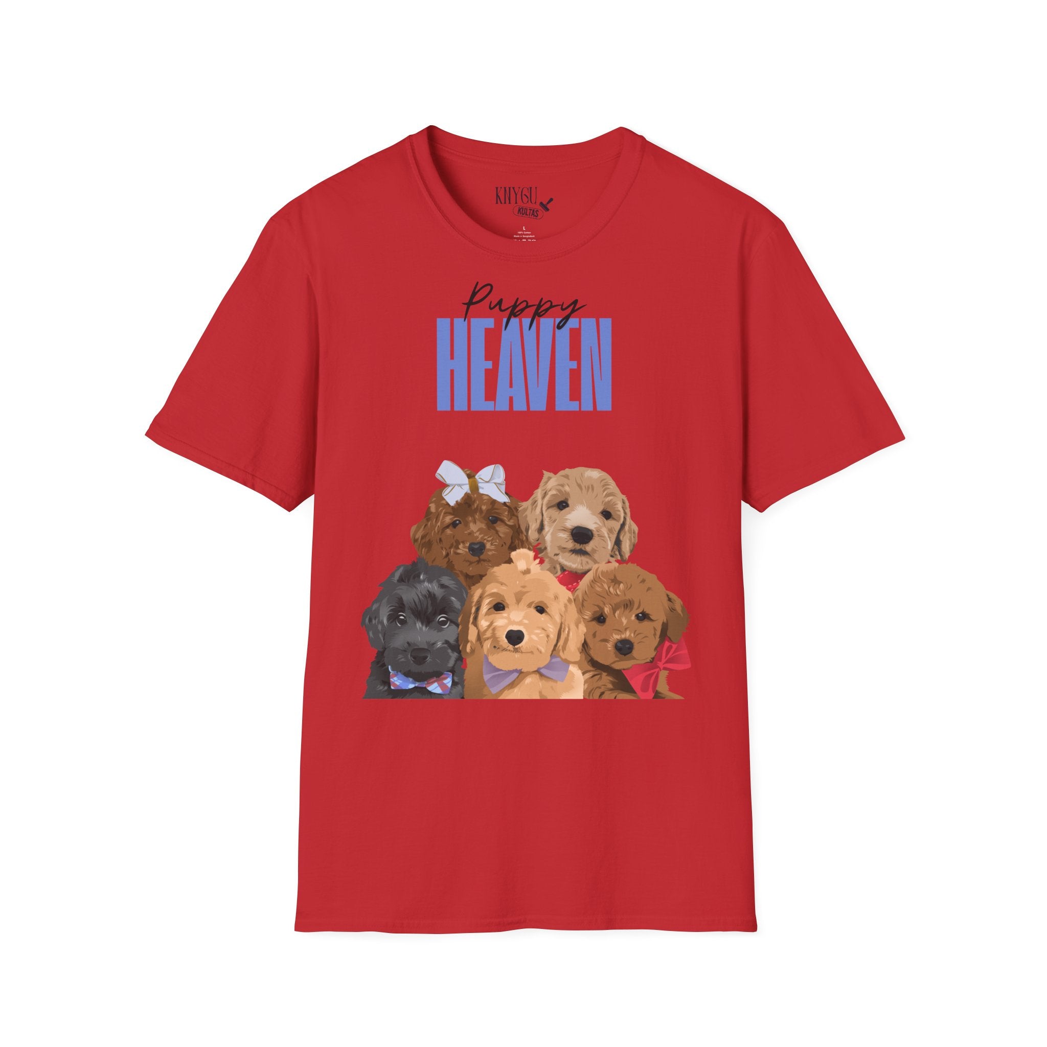 Puppy Heaven unisex t-shirt
