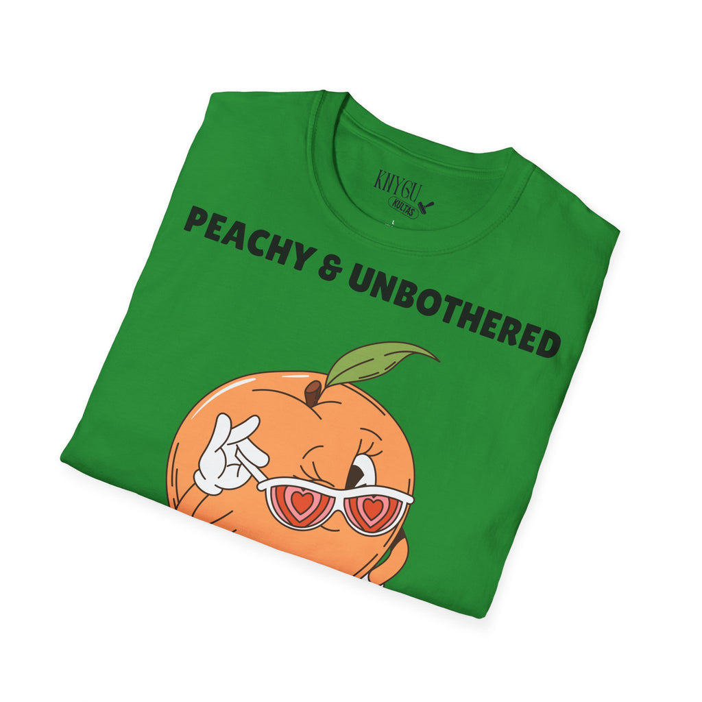 „Peachy & Unbothered“ marškinėliai