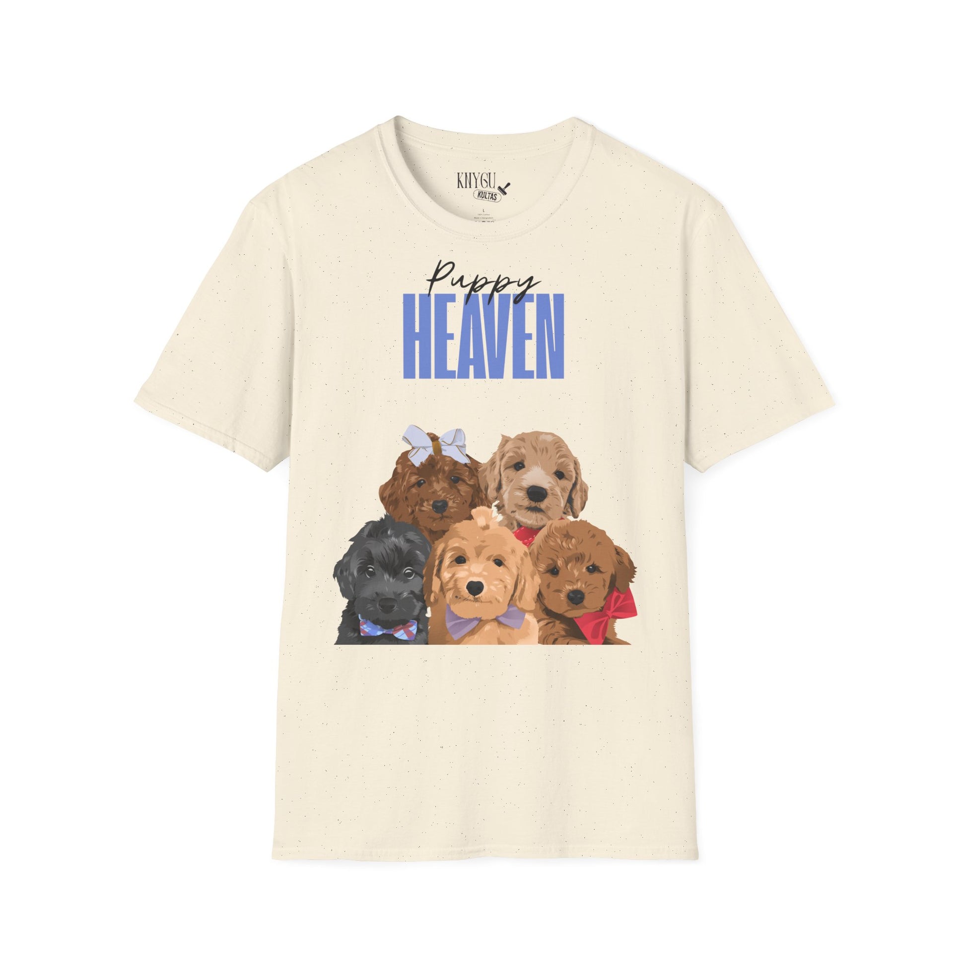 „Puppy Heaven“ unisex marškinėliai