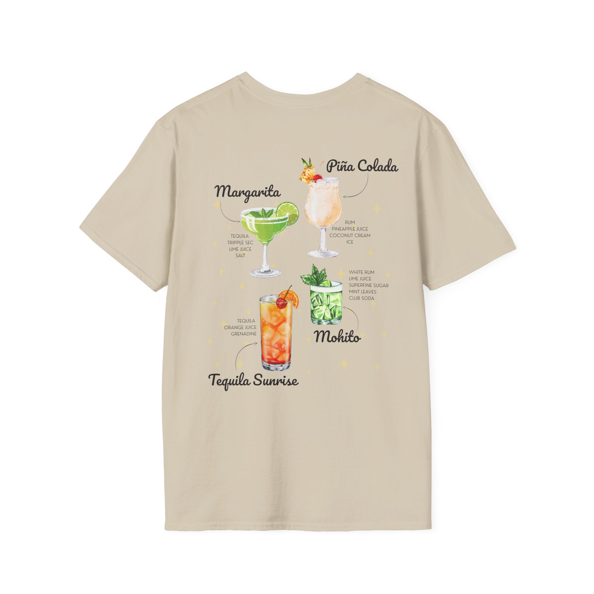„Summer Cocktail“ unisex marškinėliai