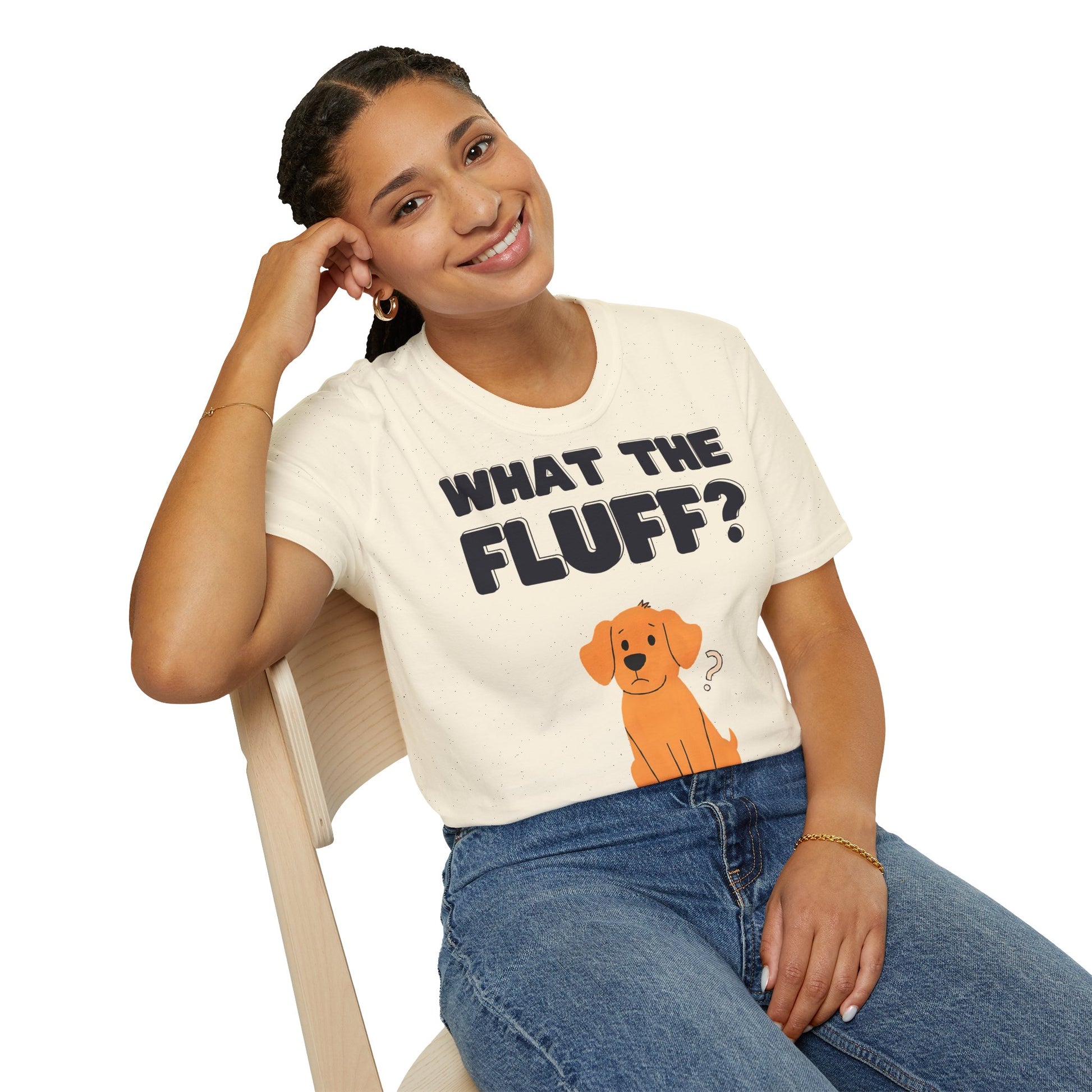 „What the Fluff?“ unisex marškinėliai