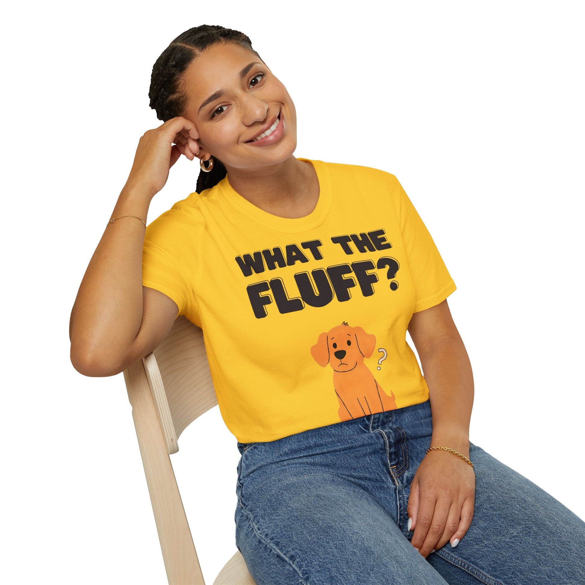 „What the Fluff?“ unisex marškinėliai