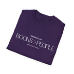 "Books > People" unisex t-shirt 