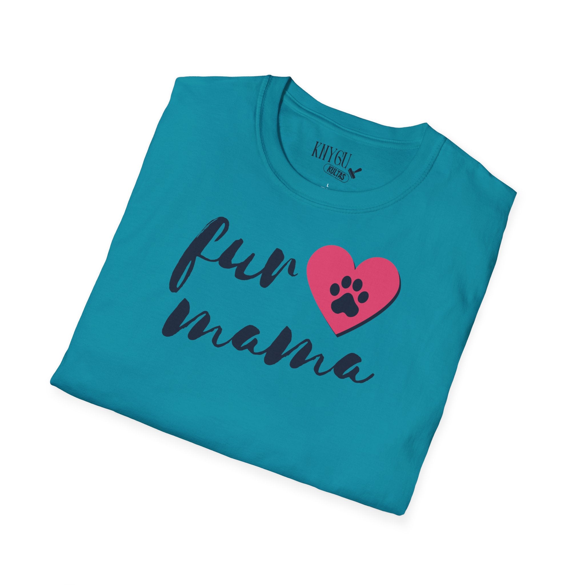 „Fur Mama“ marškinėliai gyvūnų mylėtojams