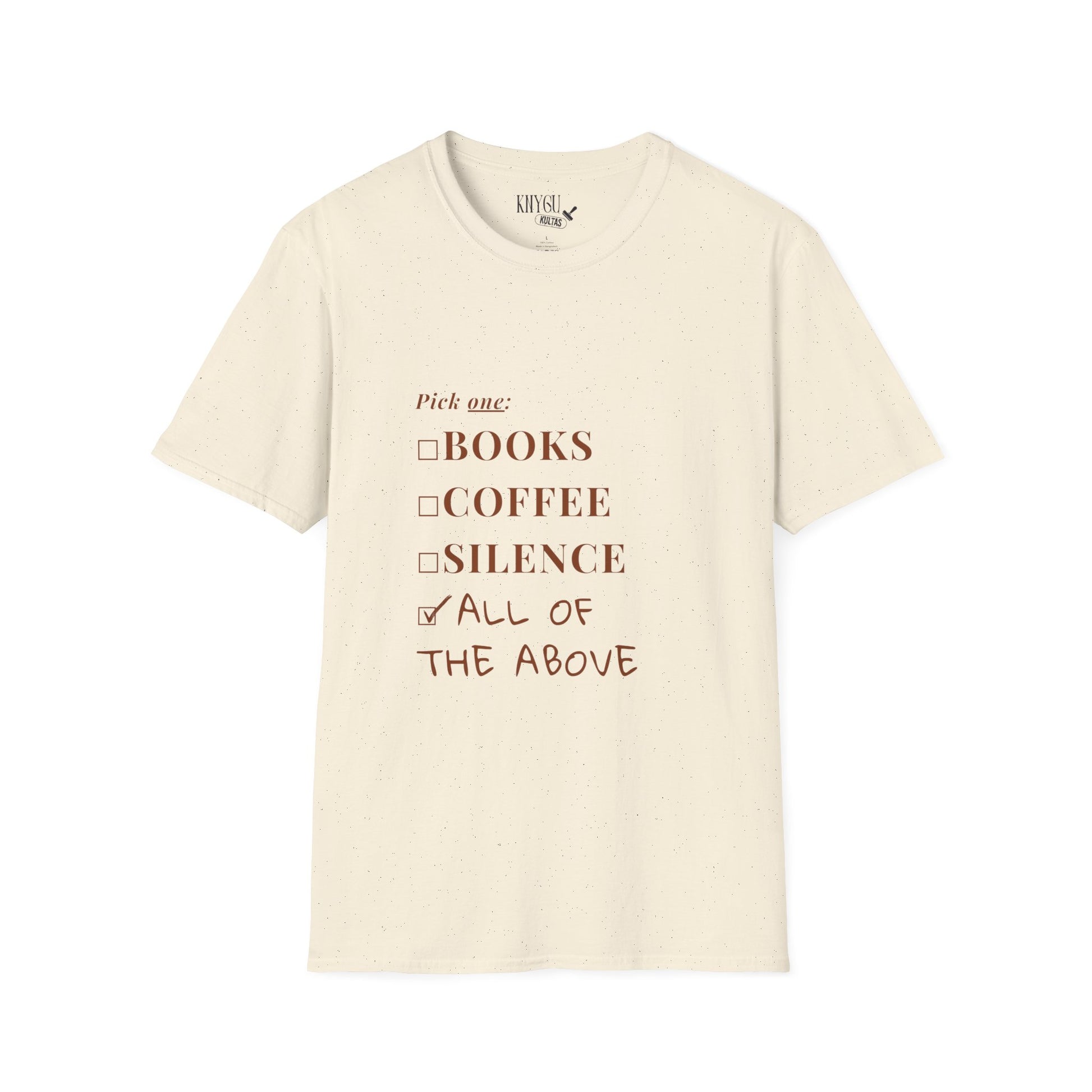 „Pick one:“ unisex marškinėliai