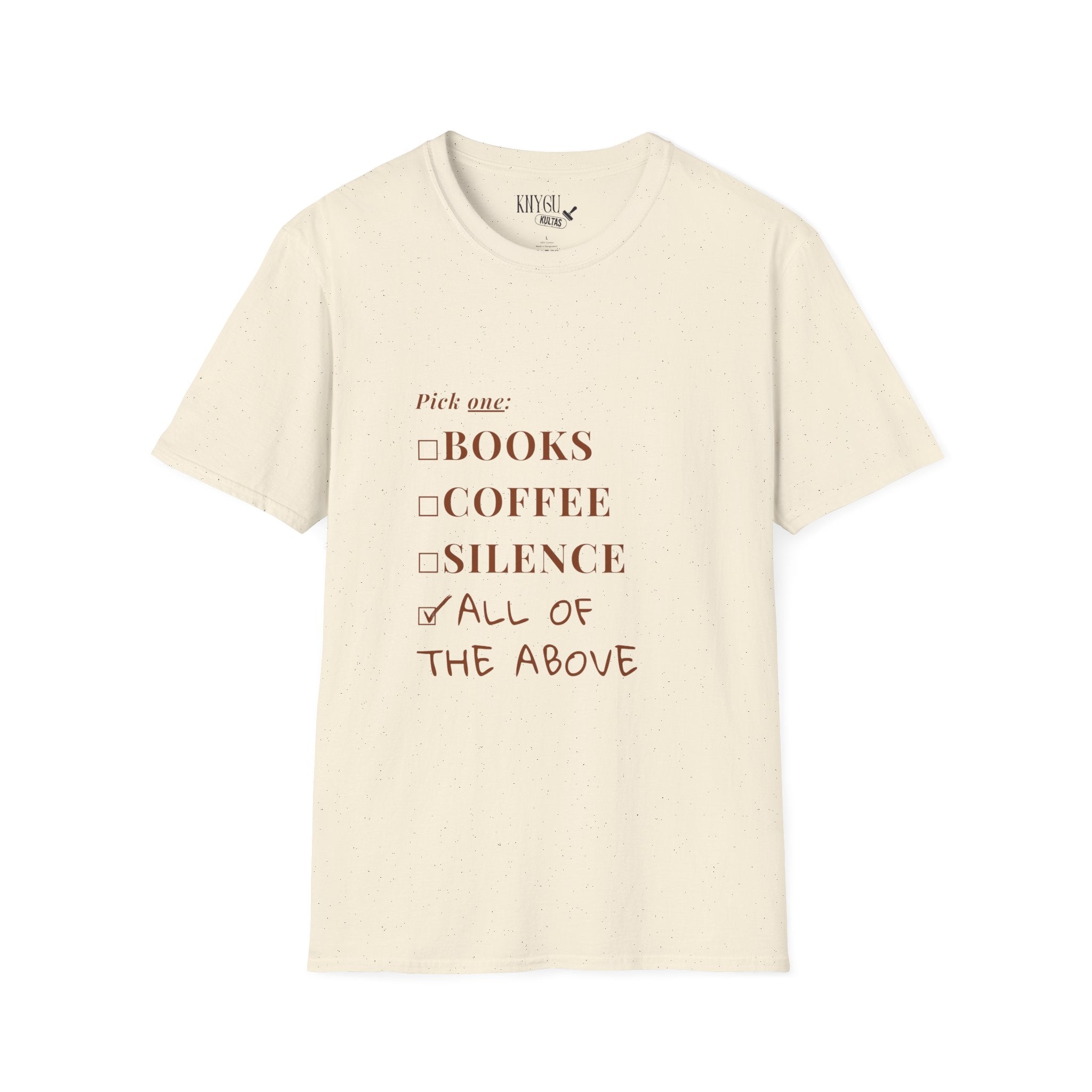 „Pick one:“ unisex marškinėliai