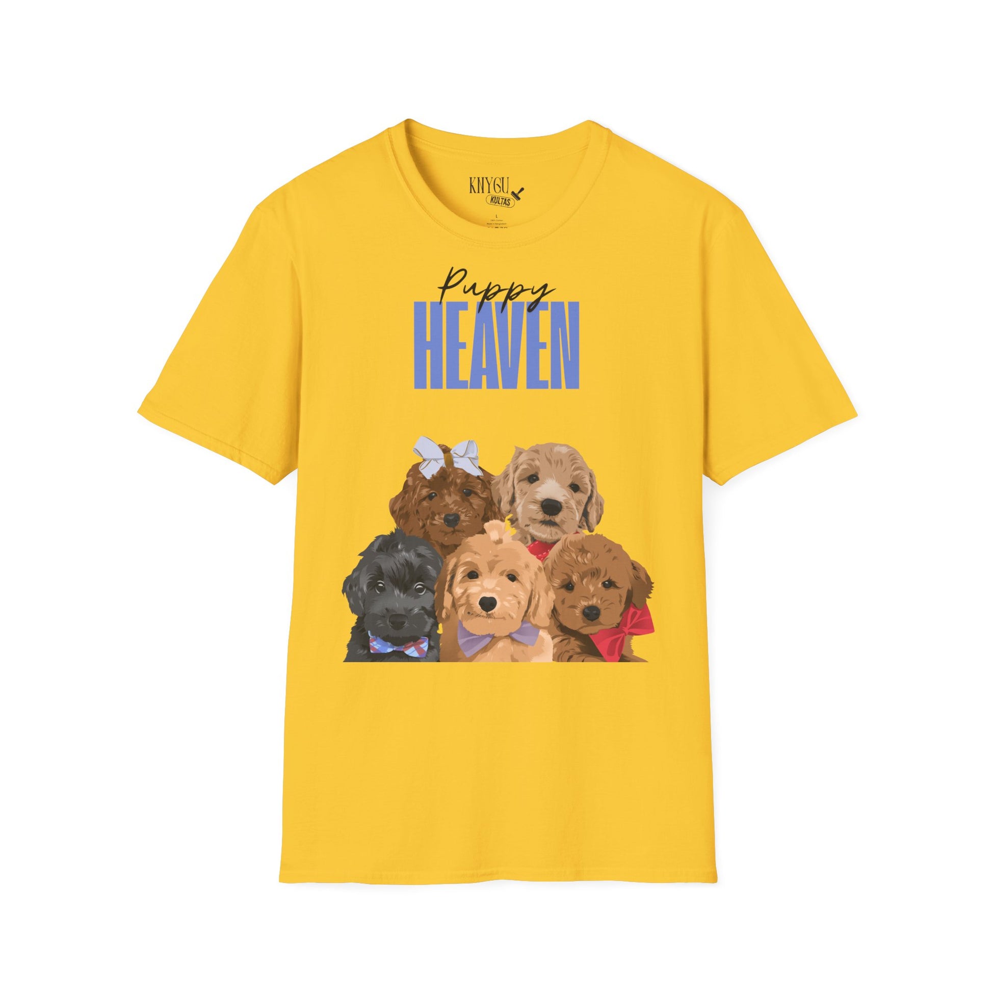 „Puppy Heaven“ unisex marškinėliai