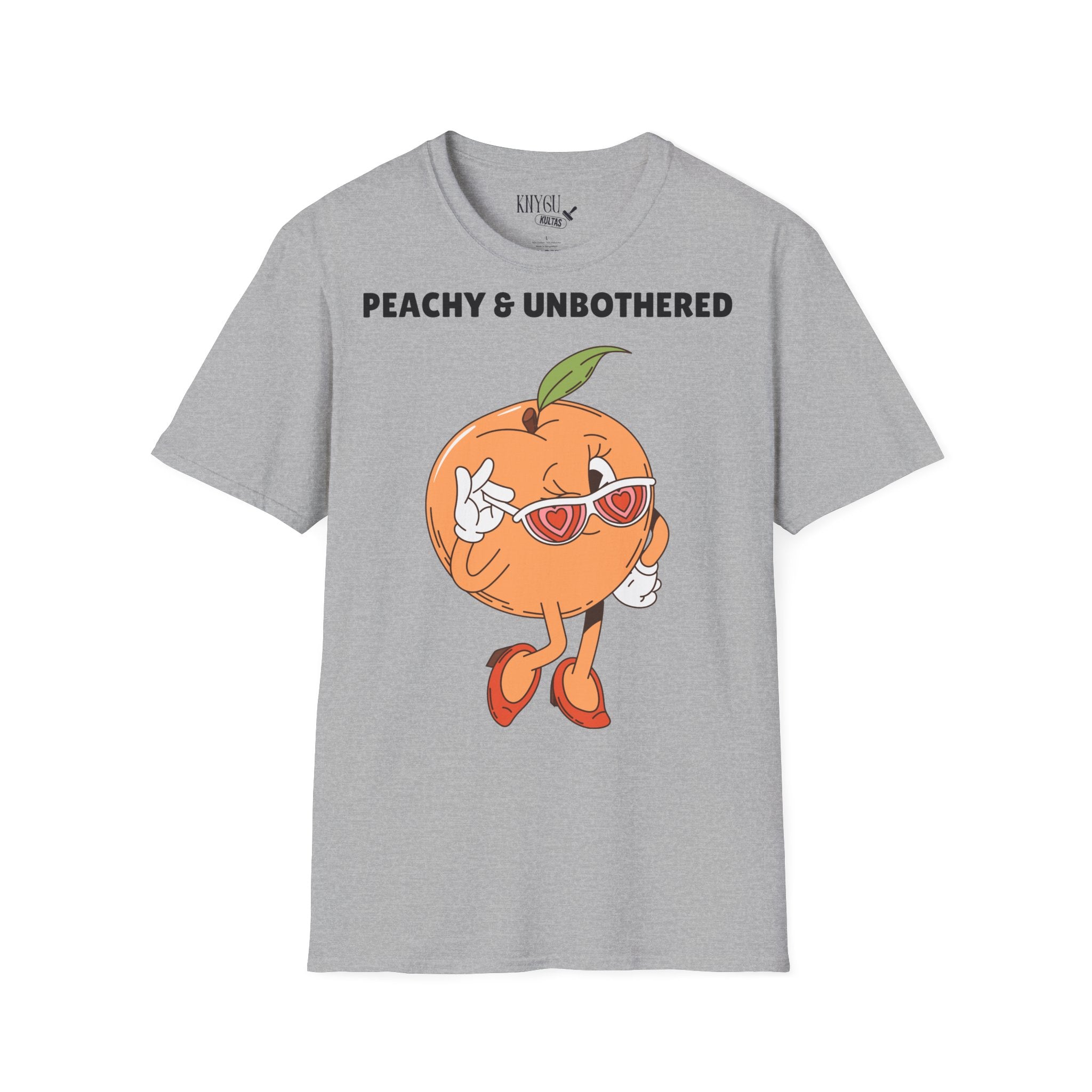 „Peachy & Unbothered“ marškinėliai