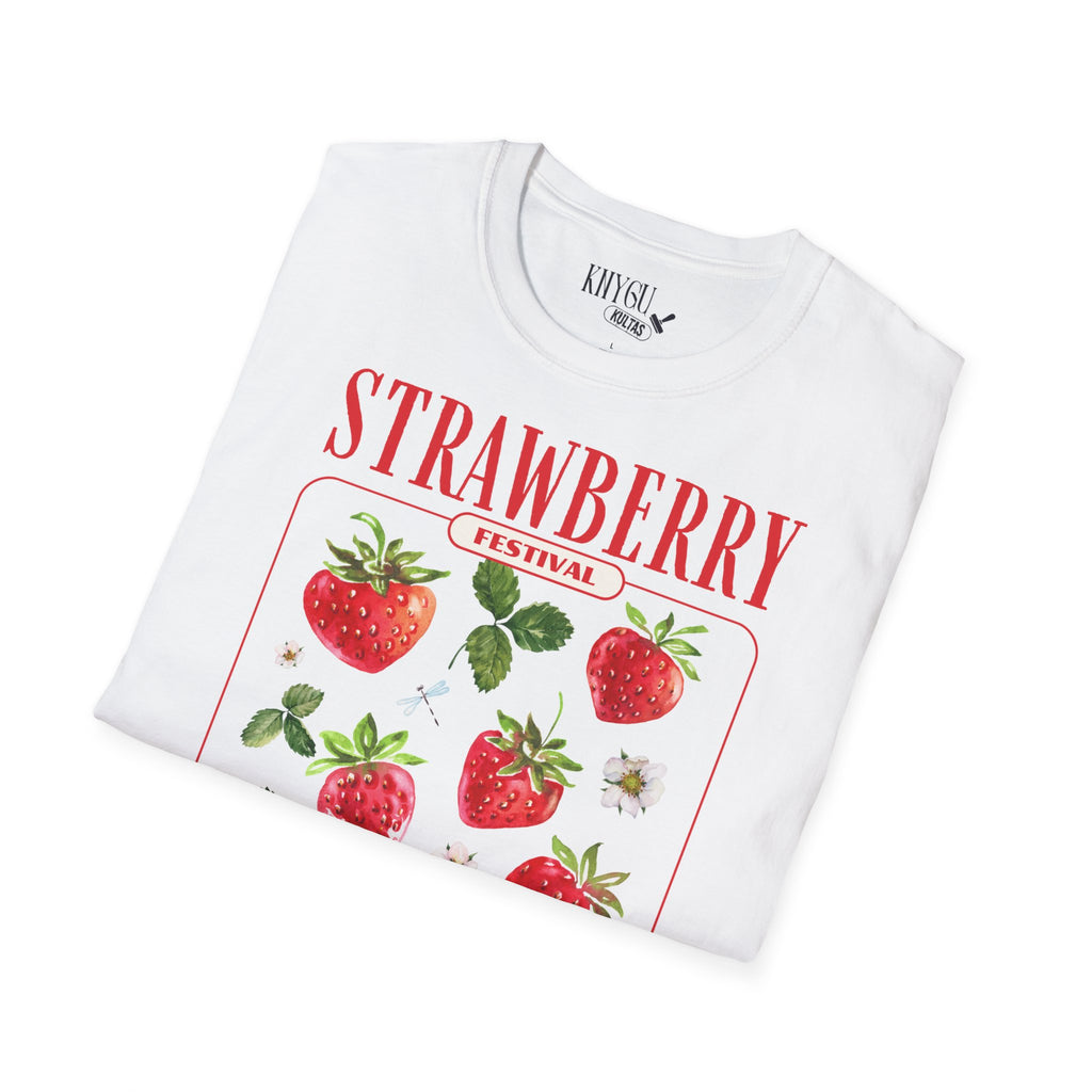 „Strawberry Festival“ unisex marškinėliai