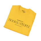"Books > People" unisex t-shirt 