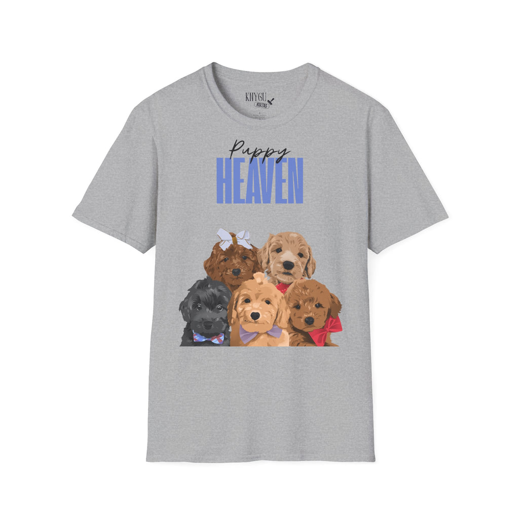 „Puppy Heaven“ unisex marškinėliai